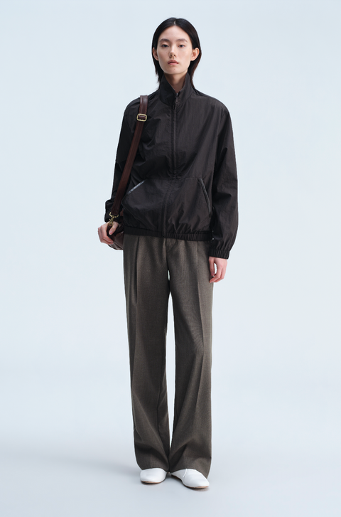 OPICLOTH CONTRAST COLLAR JACKET