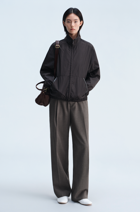OPICLOTH CONTRAST COLLAR JACKET