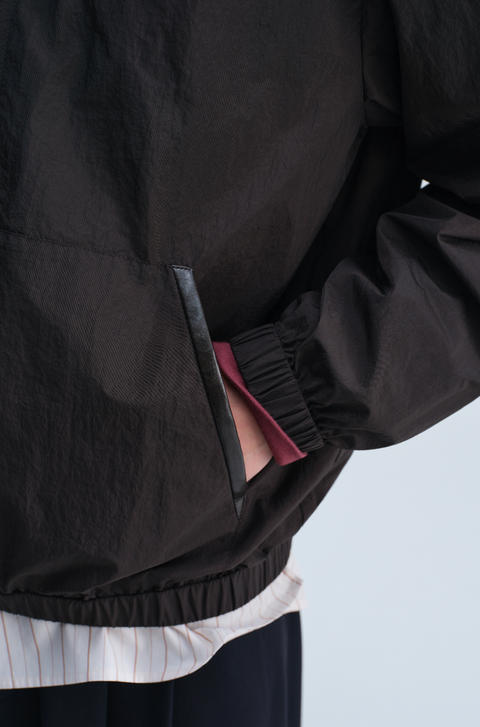 OPICLOTH CONTRAST COLLAR JACKET