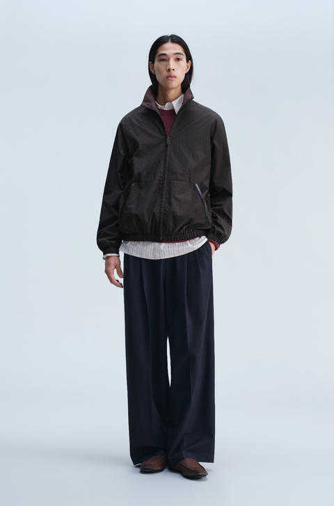 OPICLOTH CONTRAST COLLAR JACKET