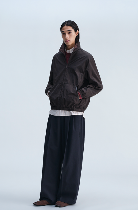 OPICLOTH CONTRAST COLLAR JACKET