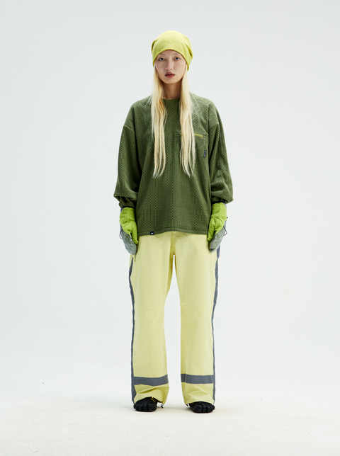 MOUNTAIN FEVER ZIGZAG FLEECE MOCK NECK PULLOVER