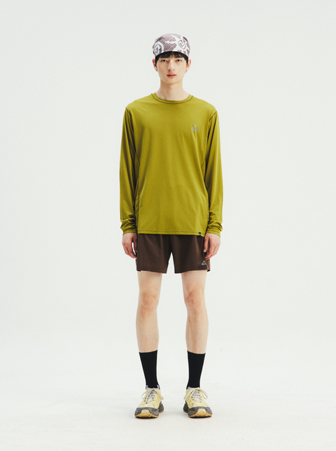 MOUNTAIN FEVER PIXEL GRAPHIC QUICK DRY LONG SLEEVE T-SHIRT