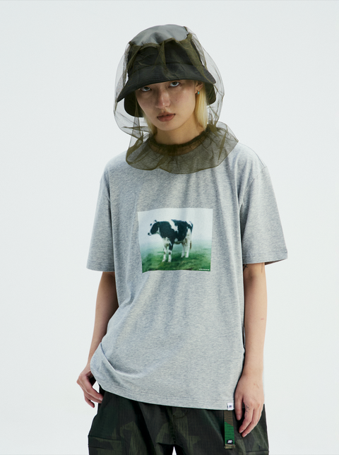 MOUNTAIN FEVER PIXEL COW GRAPHIC T-SHIRT
