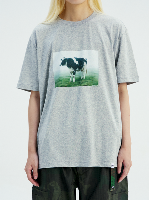 MOUNTAIN FEVER PIXEL COW GRAPHIC T-SHIRT