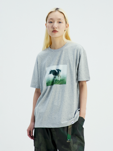 MOUNTAIN FEVER PIXEL COW GRAPHIC T-SHIRT