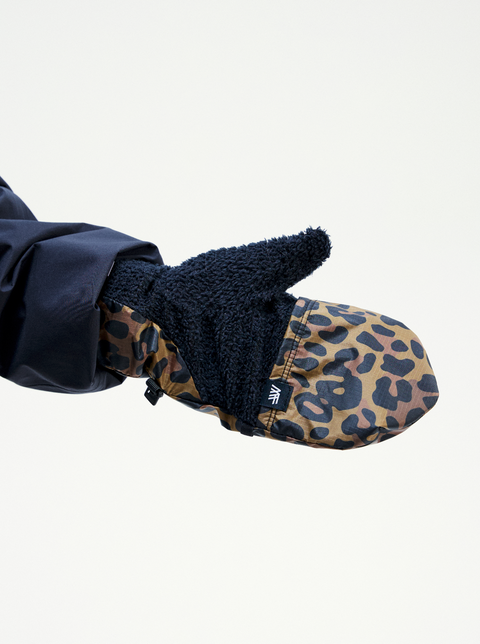 MOUNTAIN FEVER PRIMALOFT LEOPARD CONVERTIBLE MITTENS