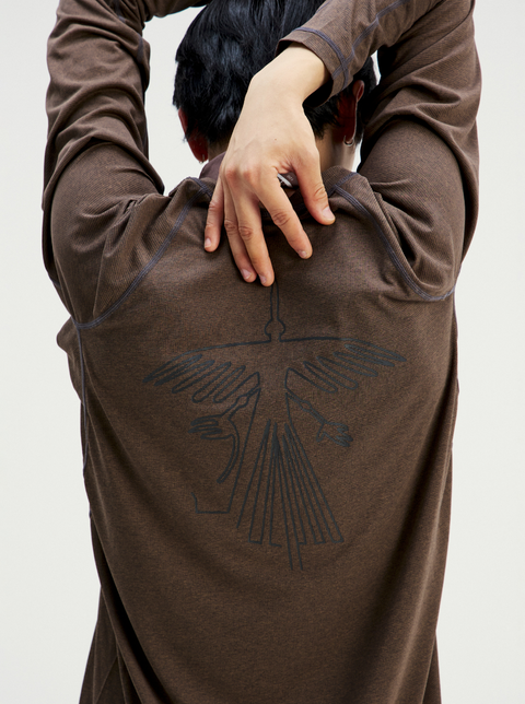 MOUNTAINFEVER NAZCA GRAPHIC QUICK DRY LONG SLEEVE T-SHIRT