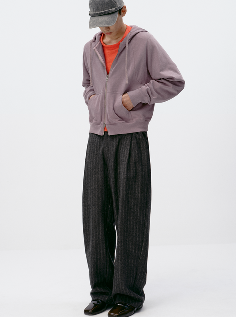 SIMPLE PROJECT WASHED OVERDYED SWEATSHIRT