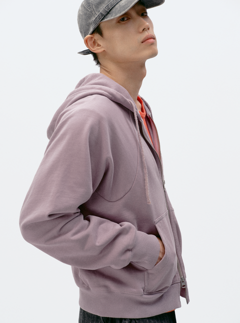 SIMPLE PROJECT WASHED OVERDYED SWEATSHIRT