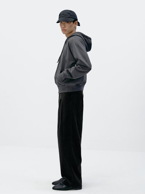 SIMPLE PROJECT WASHED OVERDYED SWEATSHIRT