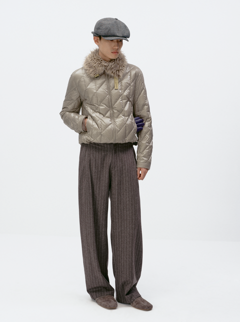 SIMPLE PROJECT V3 PLEATED WOOLEN TROUSERS