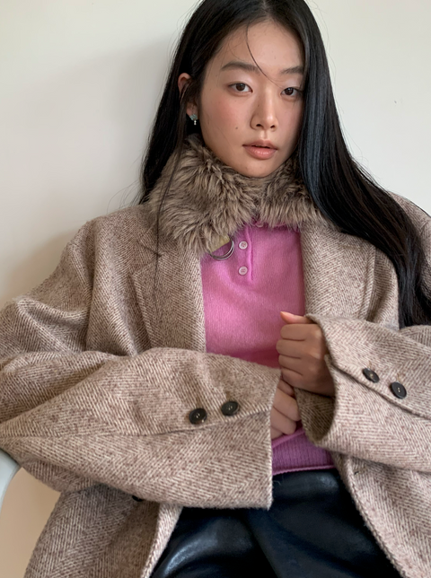 SIMPLE PROJECT CHESTERFIELD COAT