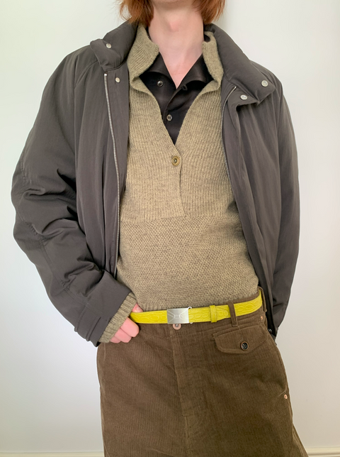 SIMPLE PROJECT V-NECK SWEATER