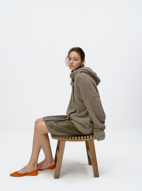 SIMPLE PROJECT ALPACA CARDIGAN