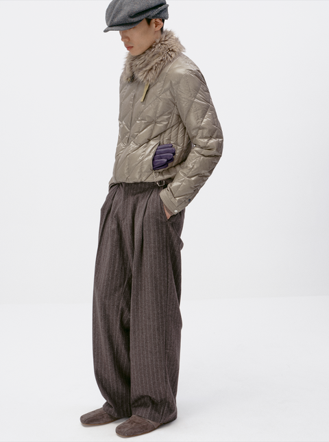 SIMPLE PROJECT LIGHT DOWN JACKET