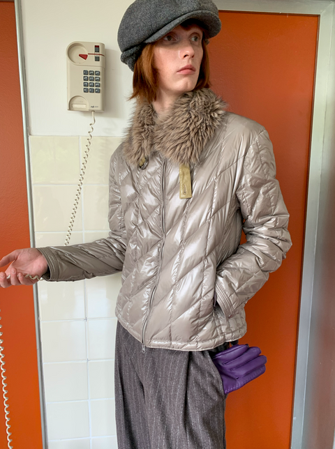 SIMPLE PROJECT LIGHT DOWN JACKET