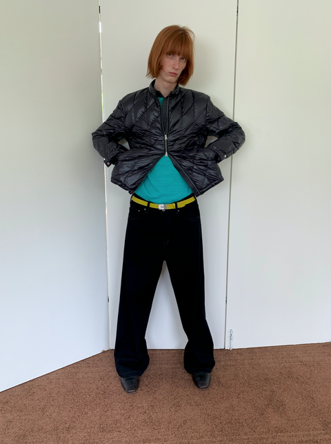 SIMPLE PROJECT LIGHT DOWN JACKET