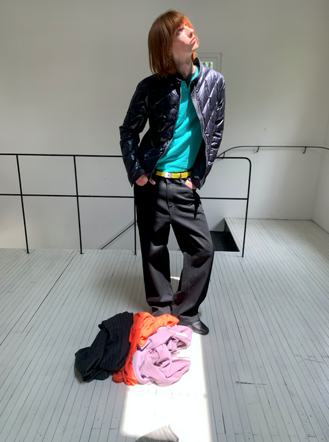 SIMPLE PROJECT LIGHT DOWN JACKET