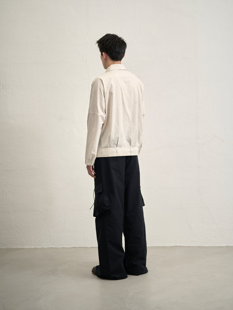 SAIRENSSEI STRAIGHT-LEG OVERSIZED UTILITY PANTS