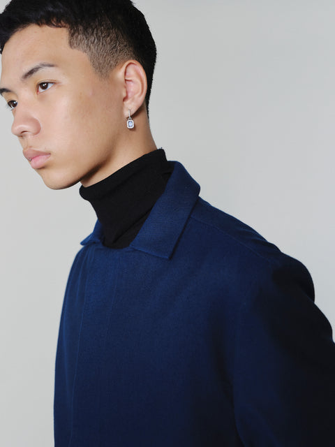 SAIRENSSEI STRUCTURED-COLLAR CORDUROY JACKET