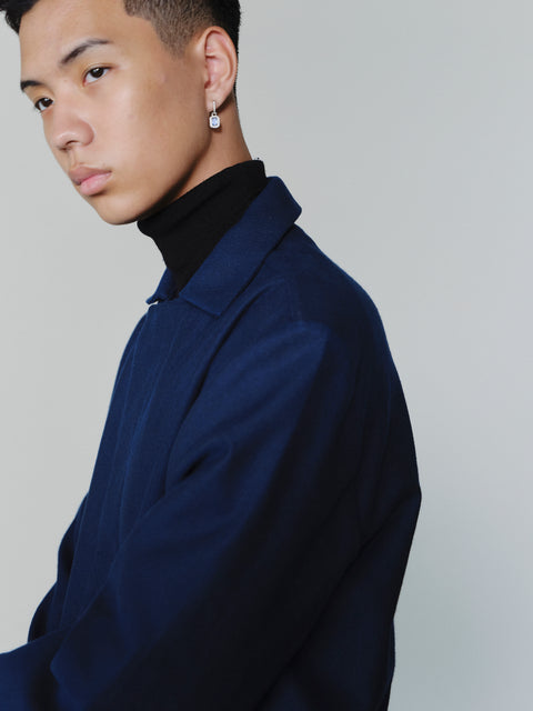 SAIRENSSEI STRUCTURED-COLLAR CORDUROY JACKET