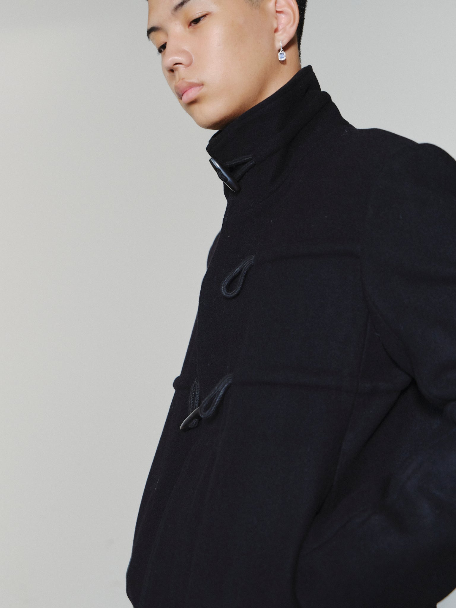 SAIRENSSEI ROPE-LINKED WOOL COAT – Remold Lab