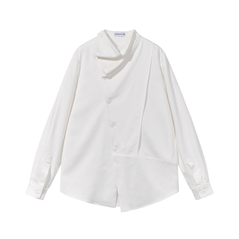 DOSORDONTS ASYMMETRICAL BUTTONED TOP