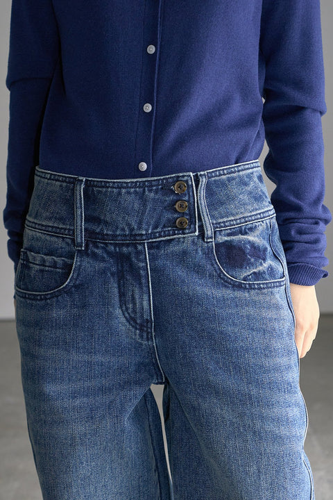 DOSORDONTS LOW-RISE JEANS