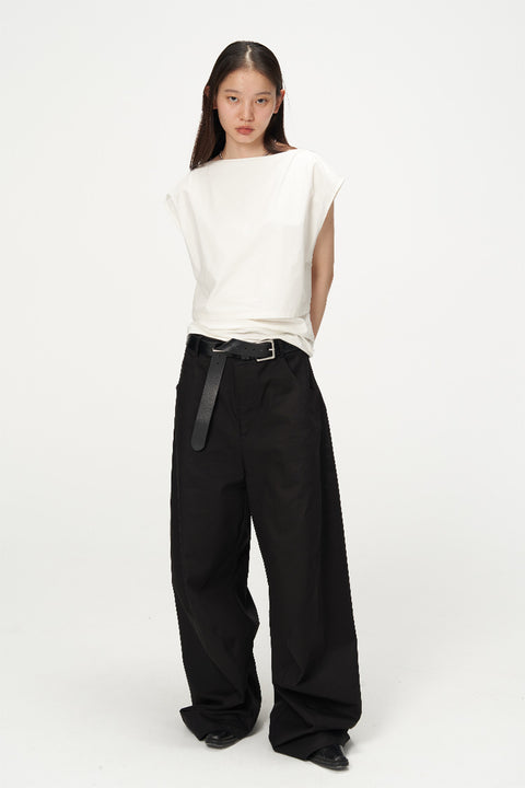 DOSORDONTS WAVY STYLE WIDE LEG PANTS