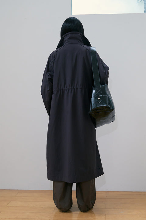 DOSORDONTS DRAWSTRING TRENCH COAT