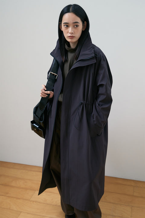 DOSORDONTS DRAWSTRING TRENCH COAT