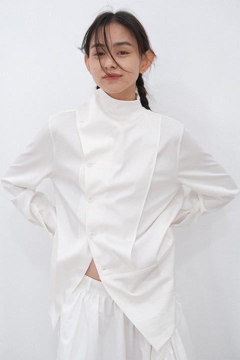 DOSORDONTS ASYMMETRICAL BUTTONED TOP