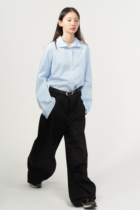 DOSORDONTS WAVY STYLE WIDE LEG PANTS