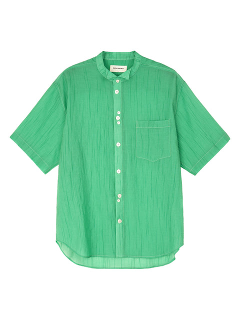 SIMPLE PROJECT WRINKLE SHORT SLEEVE SHIRT