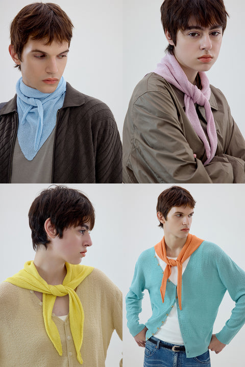 SIMPLE PROJECT WASHI PAPER YARN SCARF