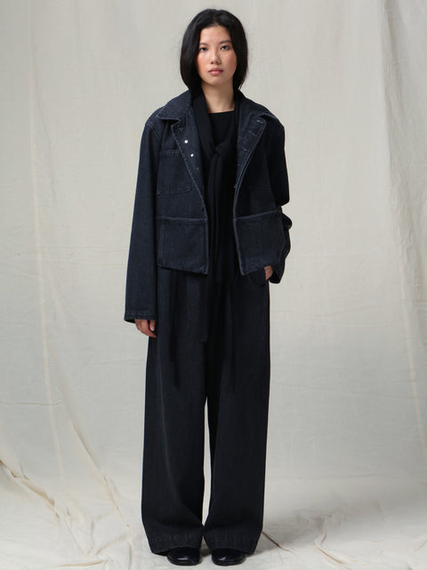 VAPOURBLUE PAINTER DENIM JACKET