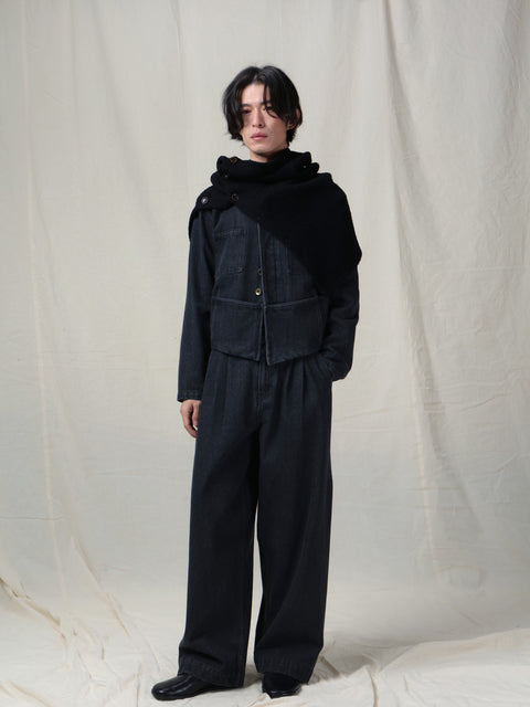 VAPOURBLUE PAINTER DENIM JACKET